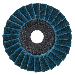 Полировальный круг ABRABORO® Vlies — снятие ржавчины/окалины
