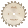 TCT circular saw blade for cutting wood and plastic, with 30 teeth, ABRABORO BASIC