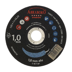 Griešanas disks alumīnijam, 1 mm biezs, CS 46 ALU abrazīvs, ABRABORO