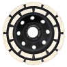 Diamond grinding cup for concrete and stone, double row segments, ABRABORO