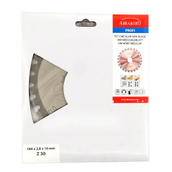 Nopirkt ABRABORO® PROFI ripzāģa ripas TCT zobiem tiešsaistē.Пильные диски для циркулярки