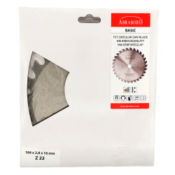 Пильный диск ABRABORO® BASIC TCT — дерево/пластик