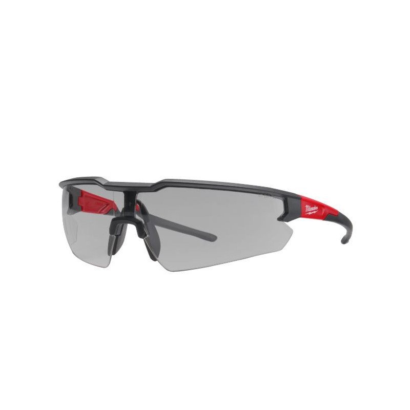 Milwaukee safety glasses clear, grey, yellow or tinted – EN certified, anti-fog, scratch-resistant