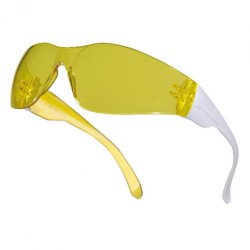 Delta Plus Brava2 safety glasses – clear, yellow, tinted, with side shields and comfort arms