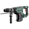 Metabo KHA 18 LTX BL 40 SDS-max akumulatora kombinētais perforators karkass ar sānu rokturi un dziļuma vadotni, skats no sāniem