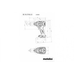 Metabo BS 18 LTX BL Q Impuls 18V дрель-шуруповёрт body 130Nm