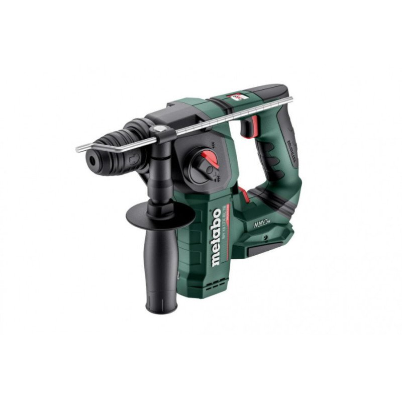 Metabo BH 18 LTX BL 16 18 V akumulatora triecienurbjmašīna ar SDS-plus patronu un sānu rokturi