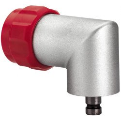 Metabo Quick ātrais leņķa adapters urbjmašīnai BS 18 LT darbam 90° leņķī, uzstādīts uz urbja