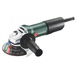 Metabo W 850 leņķa slīpmašīna ar 125 mm disku un sānu rokturi metāla griešanai