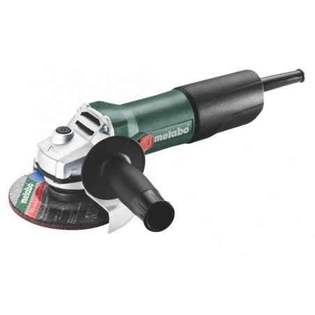 Metabo W 850 leņķa slīpmašīna ar 125 mm disku un sānu rokturi metāla griešanai