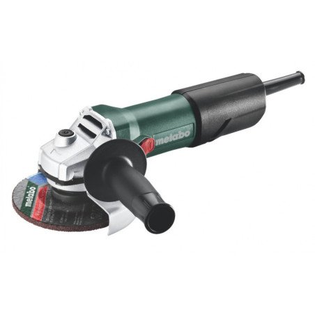 Metabo WEV 850-125 leņķa slīpmašīna ar 125 mm disku un ātruma regulēšanas riteni