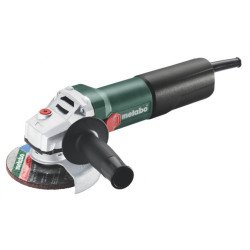 Metabo WQ 1100 leņķa slīpmašīna ar 125 mm disku un Metabo Quick ātro disku nomaiņu