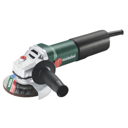 Metabo WQ 1100 leņķa slīpmašīna ar 125 mm disku un Metabo Quick ātro disku nomaiņu