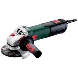Metabo WEV 15-125 Quick 125 mm angle grinder with side handle and M-Quick system for professional metal cutting and grinding