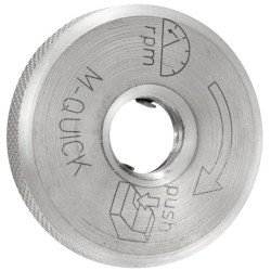 Metabo Quick M14 tool-free clamping nut for angle grinder discs with M-Quick system