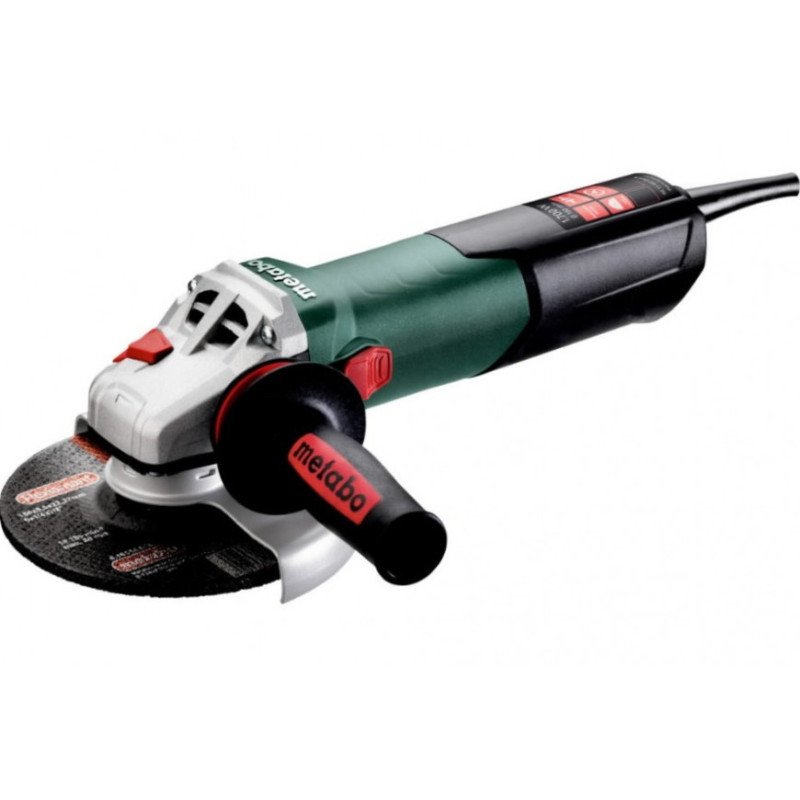 Metabo WEA 17-150 Quick 1700 W 150 mm leņķa slīpmašīna ar MVT rokturi un M-Quick disku maiņu,
