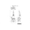 Бетоношлифовальная машина Metabo RSEV 19-125 RT мощностью 1900 Вт, диаметр поршня 125 мм – VTC, система пылеудаления.