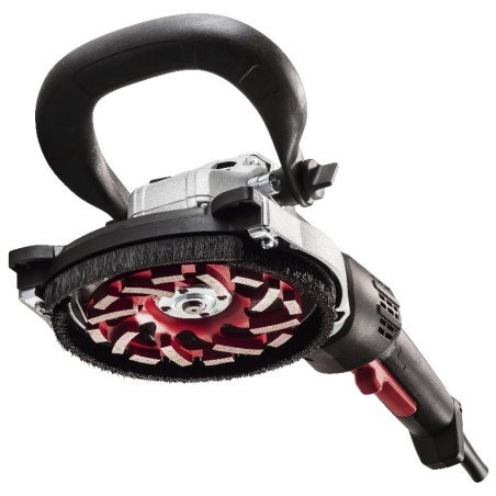 Бетоношлифовальная машина Metabo RSEV 19-125 RT мощностью 1900 Вт, диаметр поршня 125 мм – VTC, система пылеудаления.