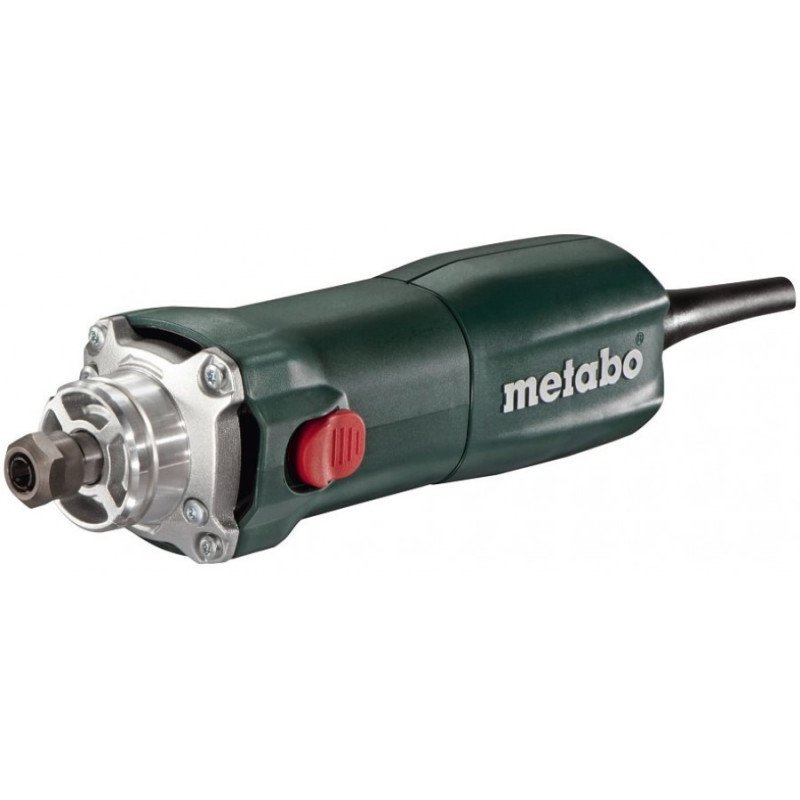 Metabo GE 710 Compact taisnā slīpmašīna ar īsu korpusu un 6 mm ietvaru precīzai metāla slīpēšanai