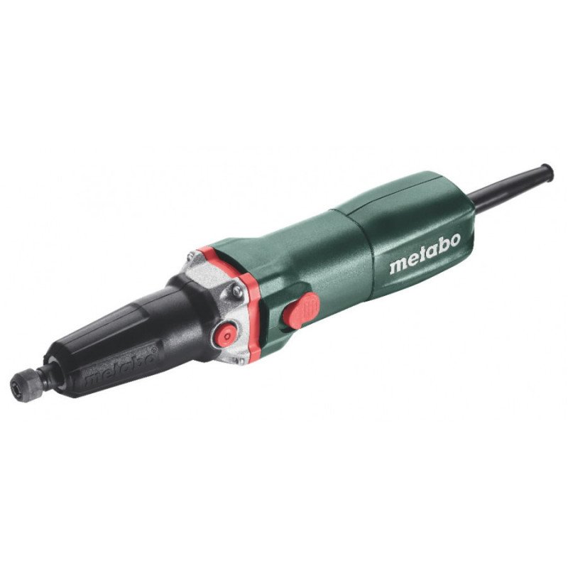 Metabo GE 950 G Plus straight grinder with long spindle and 6 mm collet for heavy-duty grinding