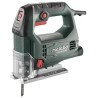Metabo STEB 65 Quick jigsaw with bow handle, clear guard and carry case for cutting wood and metal