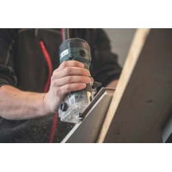 Metabo FM 500-6 500 W edge router – compact trim router with precise depth control