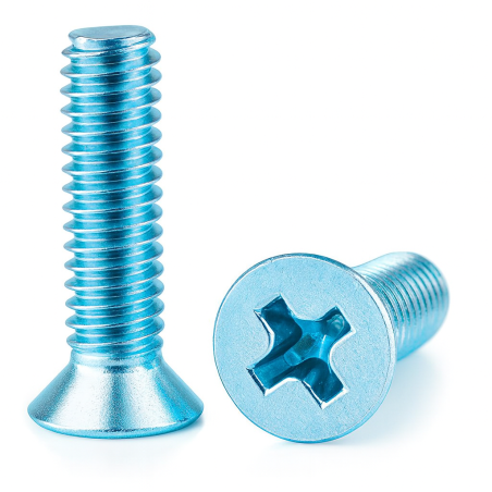DIN 965 PH zinc plated countersunk screw – metric machine screw for flush metal joints