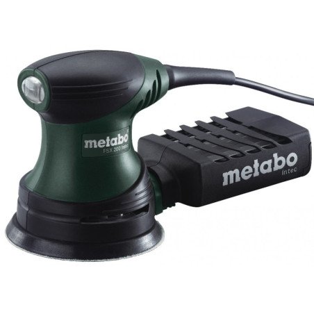 Metabo FSX 200 Intec orbitālā slīpmašīna 125 mm 240 W – viegla viena rokas slīpmašīna ar putekļu savācēju, profesionāliem un māj
