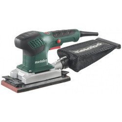 Metabo SRE 3185 orbitālā slīpmašīna ar 92 x 184 mm slīpēšanas plati un auduma putekļu maisu