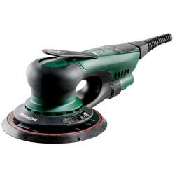 Metabo SXE 150-5.0 BL orbitālā slīpmašīna ar 150 mm multi-hole disku un Brushless motoru