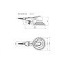Эксцентриковая шлифмашина Metabo SXE 150-2.5 BL 150 mm BL