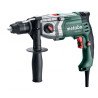 Metabo SBE 800-2 800 W two-speed impact drill with side handle and Futuro Plus keyless chuck