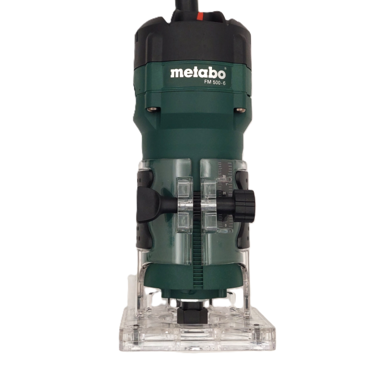 Virsfrēze Metabo FM 500-6 skats no sāna
