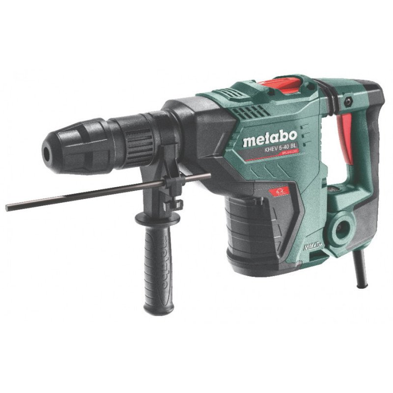 Metabo KHEV 5-40 BL SDS-max kombinētais perforators 8,7 J – bezoglīšu 1150 W nojaukšanai un urbšanai betonā, ar MVT vibrāciju sl