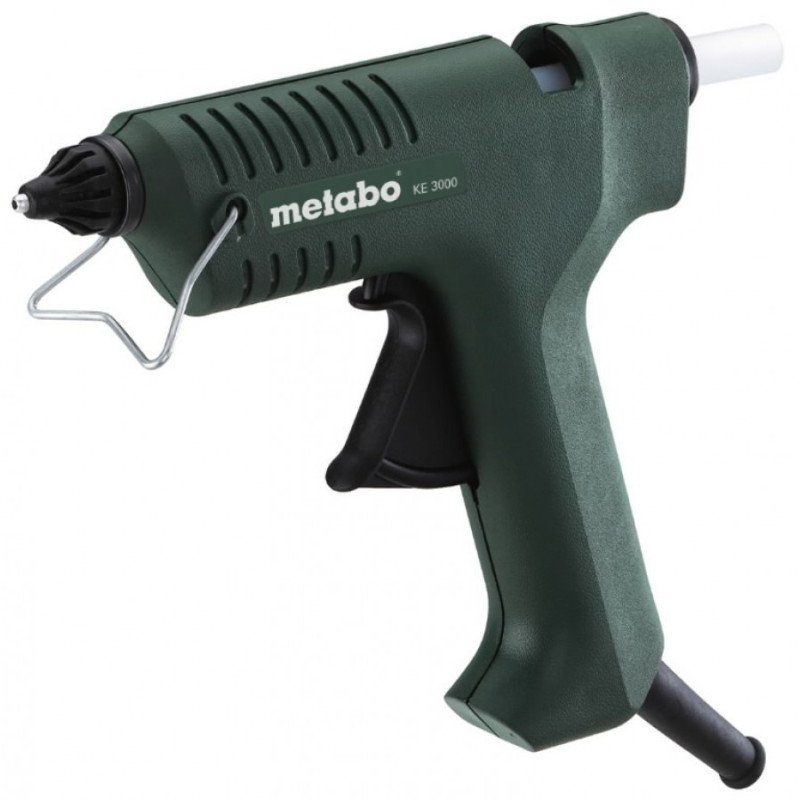 Metabo KE 3000 клеевой пистолет Ø 11 mm – PTC ~200 °C, 18 g/min, антикапля