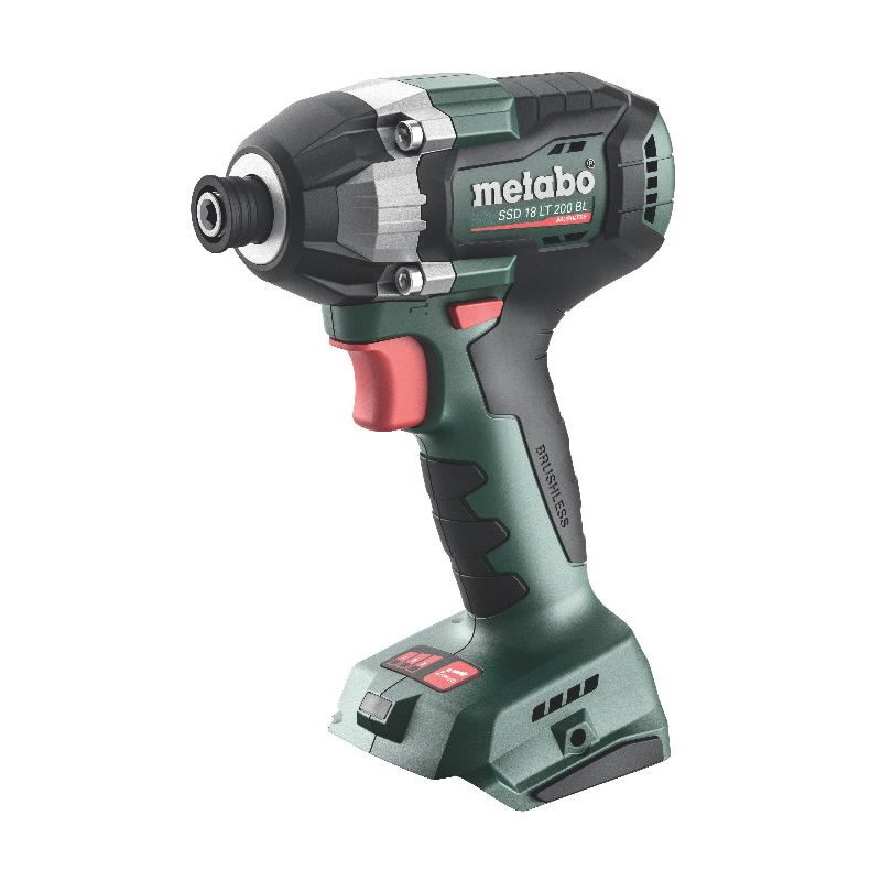 Metabo SSD 18 LT 200 BL 18 V ударный шуруповерт – 200 Nm BL, 1/4"" hex, bare tool