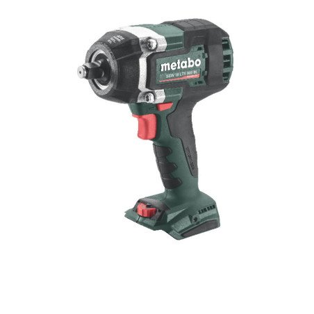 Metabo SSW 18 LTX 800 BL 18 V bezoglīšu akumulatora triecienatslēga ar 1/2" ārējo četrkanti smagiem skrūvēšanas darbiem