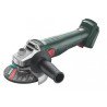 Metabo W 18 L 7-125 akumulatora leņķa slīpmašīna ar 125 mm disku un sānu rokturi, 18 V CAS karkass