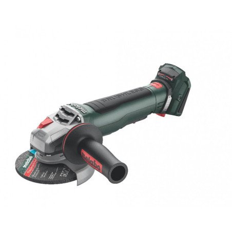 Metabo WPB 18 LT BL 11-125 Quick akumulatora leņķa slīpmašīna 125 mm – bezoglīšu, M-Quick, 1100 W vada ekvivalents