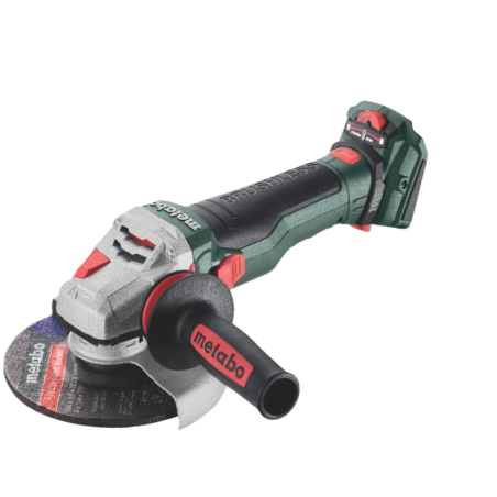 Metabo WVB 18 LTX BL 15-150 Quick cordless angle grinder 150 mm bare tool metaBOX 165 L