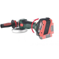 Metabo WVB 18 LTX BL 15-150 Quick 18 V 150 mm slīpmašīna ar 2 500–10 000 apgr./min, M-Quick, 46 mm dziļums, 1.5 s bremze, metaBO