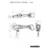 Metabo WVBF 18 LTX BL 15-125 Quick 18V flat head grinder 125 mm, 2,000–8,000 rpm, 43°, tool-free wheel change, 1.5 s brake, meta