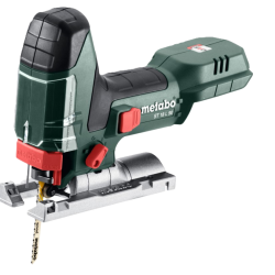 Metabo ST 18 L 90 akumulatora figūrzāģis karkass metaBOX 145 L ar LED un ātro asmens nomaiņu