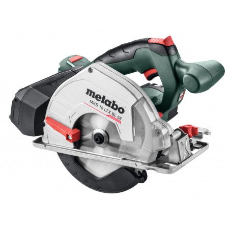 Metabo MKS 18 LTX BL 58 cordless metal circular saw bare tool metaBOX 340 with chip