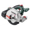 Metabo MKS 18 LTX BL 58 akumulatora metāla ripzāģis karkass metaBOX 340 ar skaidu