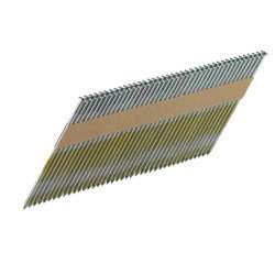 Metabo 34° cinkotas naglas sloksnē ar pusapaļu galvu NFR 18 LTX 90 BL, ring shank, 4000 gab., servisa klase 2 , 50/63/75/90 mm