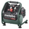 Metabo Power 160-5 18 LTX BL OF akumulatora kompresors 18 V 5 l 8 bar karkass ar manometriem un aizsargājošu rāmi