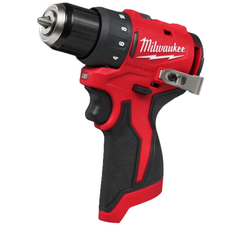 Milwaukee M12 BLDDRC-0 cordless brushless drill driver bare tool 40 Nm 10 mm metal chuck compact 137 mm