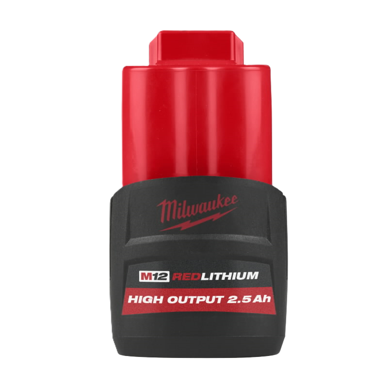 Milwaukee M12 HIGH OUTPUT battery M12HB2.5 2.5Ah or M12HB5 5.0Ah 12V for M12 tools