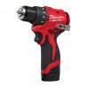 Milwaukee M12 BLDDRC-202C akumulatora urbjmašīna/skrūvgriezis 12 V bezkontaktu, koferis
